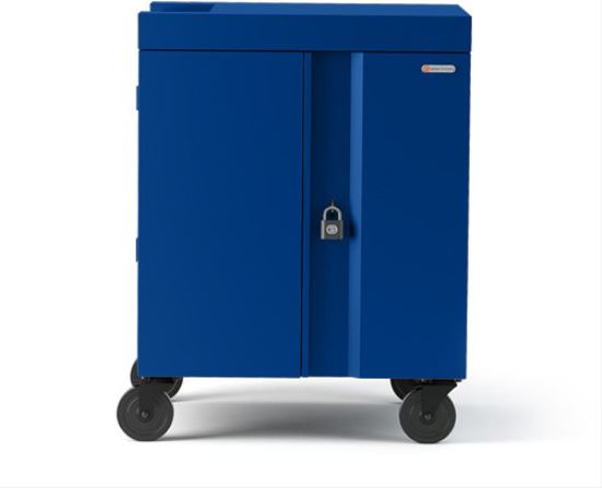 Bretford Cube Cart Portable device management cart Blue1