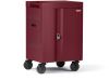 Bretford CUBE Cart Mini Portable device management cart Maroon2