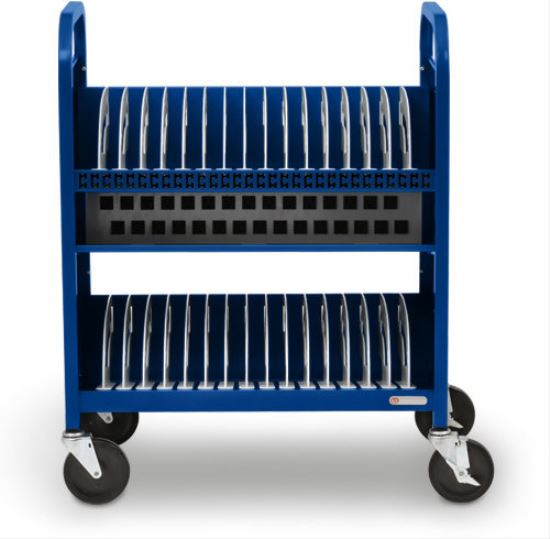 Bretford CUBE Transport Cart Portable device management cart Blue1