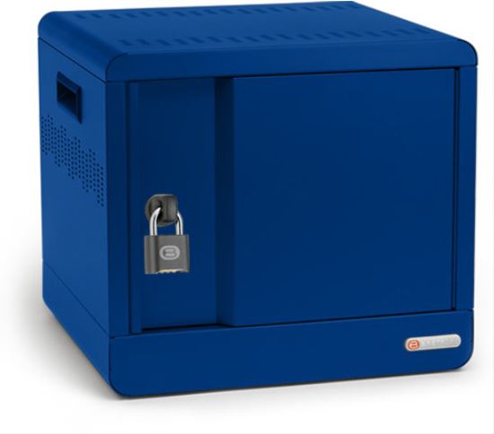 Bretford CUBE Micro Station Portable device management cabinet Blue1