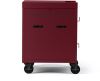 Bretford Cube Cart Portable device management cart Maroon3