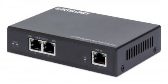 Intellinet 561600 network extender Network transmitter Black 10, 100, 1000 Mbit/s1