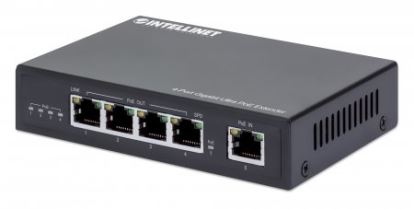 Intellinet 561617 network extender Network transmitter Black 10, 100, 1000 Mbit/s1