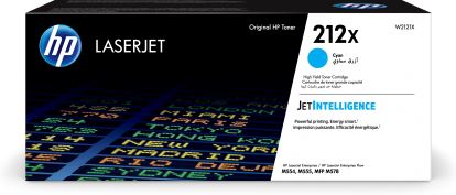 HP 212X, (W2121X) High-Yield Cyan Original LaserJet Toner Cartridge1