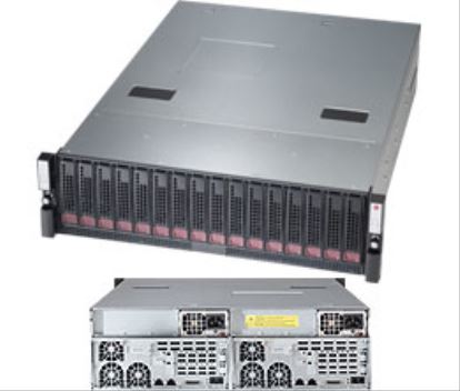 Supermicro SuperStorage 6038R-DE2CR16L Intel® C612 LGA 2011 (Socket R) Rack (3U) Black1