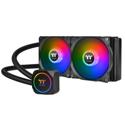 Thermaltake CL-W286-PL12SW-A computer cooling system Processor All-in-one liquid cooler Black1