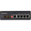 StarTech.com IES1G52UP12V network switch Unmanaged Gigabit Ethernet (10/100/1000) Power over Ethernet (PoE) Black4