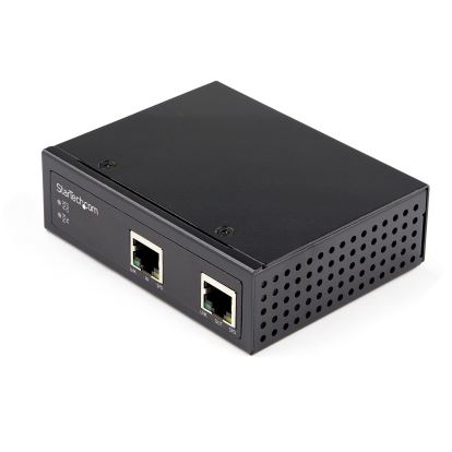 StarTech.com POEEXT1G60W network extender Network repeater Black 100, 1000 Mbit/s1