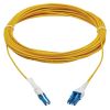 Tripp Lite N381L-10M fiber optic cable 393.7" (10 m) CS/UPC LC/UPC OS2 Yellow2