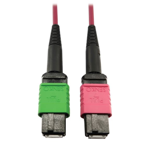 Tripp Lite N846D-01M-16BMG fiber optic cable 39.4" (1 m) MTP OFNP OM4 Magenta1