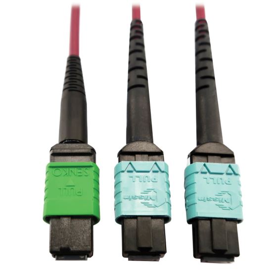 Tripp Lite N846D-01M-16DMG fiber optic cable 39.4" (1 m) MTP OFNP OM4 Magenta1