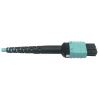 Tripp Lite N846D-01M-24BAQ fiber optic cable 39.4" (1 m) MTP OFNP OM4 Aqua color4