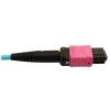 Tripp Lite N846D-01M-24DAQ fiber optic cable 39.4" (1 m) MTP OFNP OM4 Aqua color5