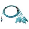 Tripp Lite N846D-03M-24CAQ fiber optic cable 118.1" (3 m) MTP 8x LC OFNP OM3/OM4 Aqua color2