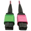 Tripp Lite N846D-05M-16BMG fiber optic cable 196.9" (5 m) MTP OFNP OM4 Magenta3