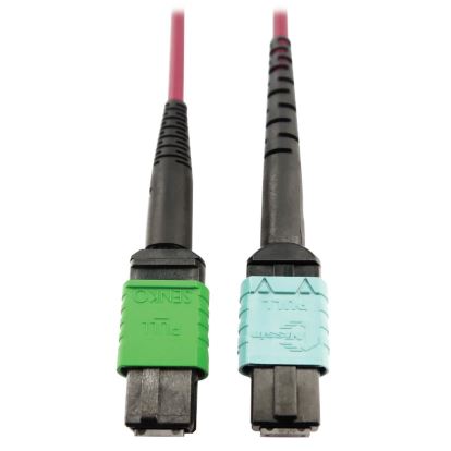 Tripp Lite N846D-05M-16CMG fiber optic cable 196.9" (5 m) MTP OFNP OM4 Magenta1