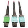 Tripp Lite N846D-05M-16DMG fiber optic cable 196.9" (5 m) MTP OFNP OM4 Magenta1