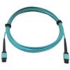 Tripp Lite N846D-05M-24AAQ fiber optic cable 196.9" (5 m) MTP OFNP OM4 Aqua color2