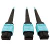 Tripp Lite N846D-05M-24BAQ fiber optic cable 196.9" (5 m) MTP OFNP OM4 Aqua color3