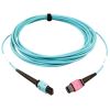 Tripp Lite N846D-05M-24DAQ fiber optic cable 196.9" (5 m) MTP OFNP OM4 Aqua color2