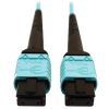 Tripp Lite N846D-10M-24AAQ fiber optic cable 393.7" (10 m) MTP OFNP OM4 Aqua color4