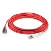 AddOn Networks ADD-ST-LC-2M5OM4-RD fiber optic cable 78.7" (2 m) CMR OM4 Red1