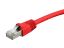 Monoprice 24411 networking cable Red 900" (22.9 m) Cat6a S/UTP (STP)1