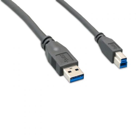 eNet Components USB3.0MAMB-6F USB cable 70.9" (1.8 m) USB 3.2 Gen 1 (3.1 Gen 1) USB A USB B Black1