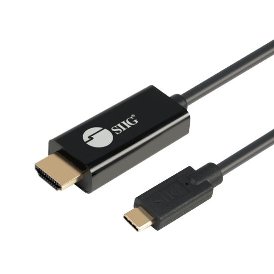 Siig CB-TC0J11-S1 video cable adapter 78.7" (2 m) HDMI USB-C Black1