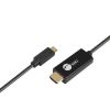 Siig CB-TC0J11-S1 video cable adapter 78.7" (2 m) HDMI USB-C Black5