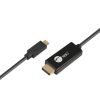 Siig CB-TC0K11-S1 video cable adapter 78.7" (2 m) DisplayPort USB-C Black3