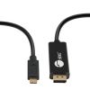 Siig CB-TC0K11-S1 video cable adapter 78.7" (2 m) DisplayPort USB-C Black4