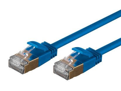 Monoprice 27529 networking cable Blue 359.8" (9.14 m) Cat6a S/FTP (S-STP)1