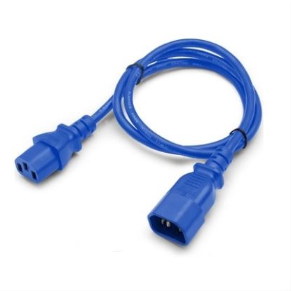 AddOn Networks ADD-C13LK2C14LK14AWG6FTBE power cable Blue 72" (1.83 m) C13 coupler C14 coupler1