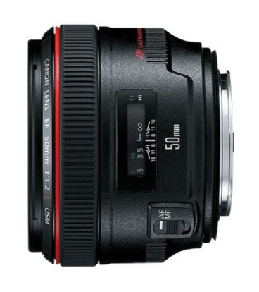 Canon EF 50mm f/1.2L USM Black1
