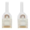 Tripp Lite N261AB-S01-WH networking cable White 12.2" (0.31 m) Cat6a U/UTP (UTP)1