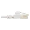 Tripp Lite N261AB-S01-WH networking cable White 12.2" (0.31 m) Cat6a U/UTP (UTP)6