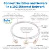 Tripp Lite N261AB-S05-WH networking cable White 59.8" (1.52 m) Cat6a U/UTP (UTP)2