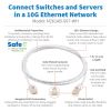 Tripp Lite N261AB-S07-WH networking cable White 83.9" (2.13 m) Cat6a U/UTP (UTP)2