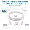 Tripp Lite N261AB-010-WH networking cable White 120.1" (3.05 m) Cat6a U/UTP (UTP)2