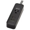 Tripp Lite TLP104USB surge protector Black 1 AC outlet(s) 110 - 125 V 48" (1.22 m)4