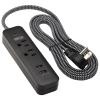 Tripp Lite TLP206USB surge protector Black 2 AC outlet(s) 110 - 125 V 72" (1.83 m)2