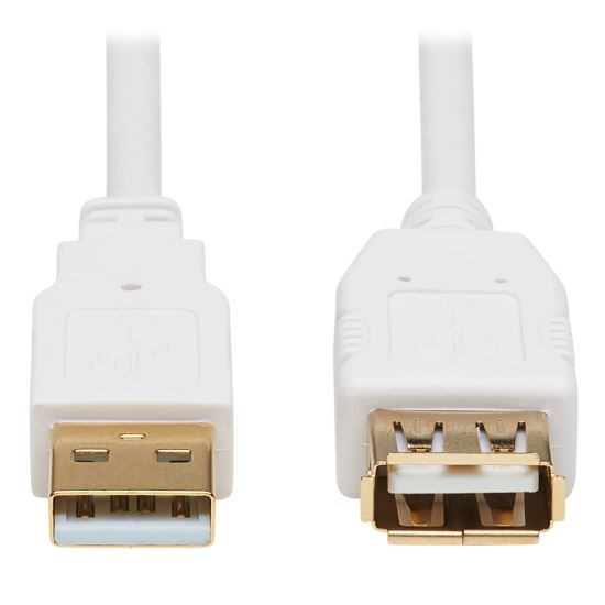 Tripp Lite U024AB-006-WH USB cable 72" (1.83 m) USB 2.0 USB A White1