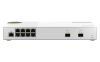 QNAP QSW-M2108-2S network switch Managed L2 2.5G Ethernet (100/1000/2500) Gray1