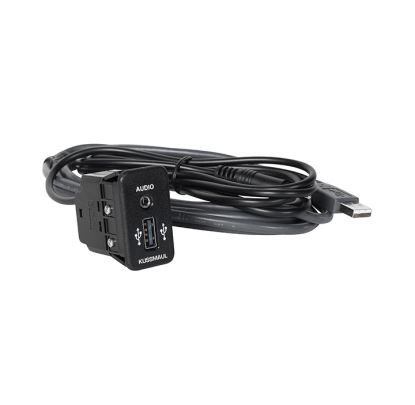 Gamber-Johnson 7300-0426 cable gender changer USB A USB A / 3.5 mm Black1