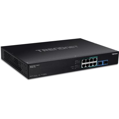 Trendnet TPE-BG102G network switch Unmanaged Gigabit Ethernet (10/100/1000) Power over Ethernet (PoE) 1U Black1