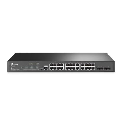 TP-Link TL-SG3428 network switch Managed L2 Gigabit Ethernet (10/100/1000) 1U Black1