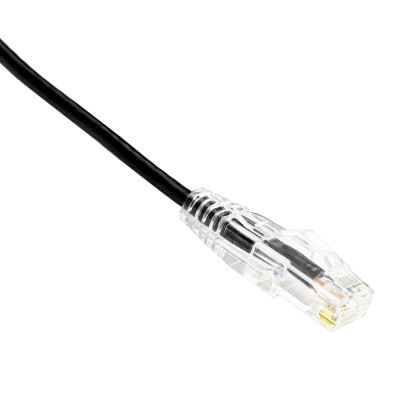 Weltron 90-C6ACBSL-BK-005 networking cable Black 60" (1.52 m) Cat6a U/UTP (UTP)1