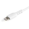 StarTech.com RUSBLTMM15CMW mobile phone cable White 5.91" (0.15 m) USB A Lightning3