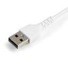 StarTech.com RUSBLTMM30CMW mobile phone cable White 11.8" (0.3 m) USB A Lightning2